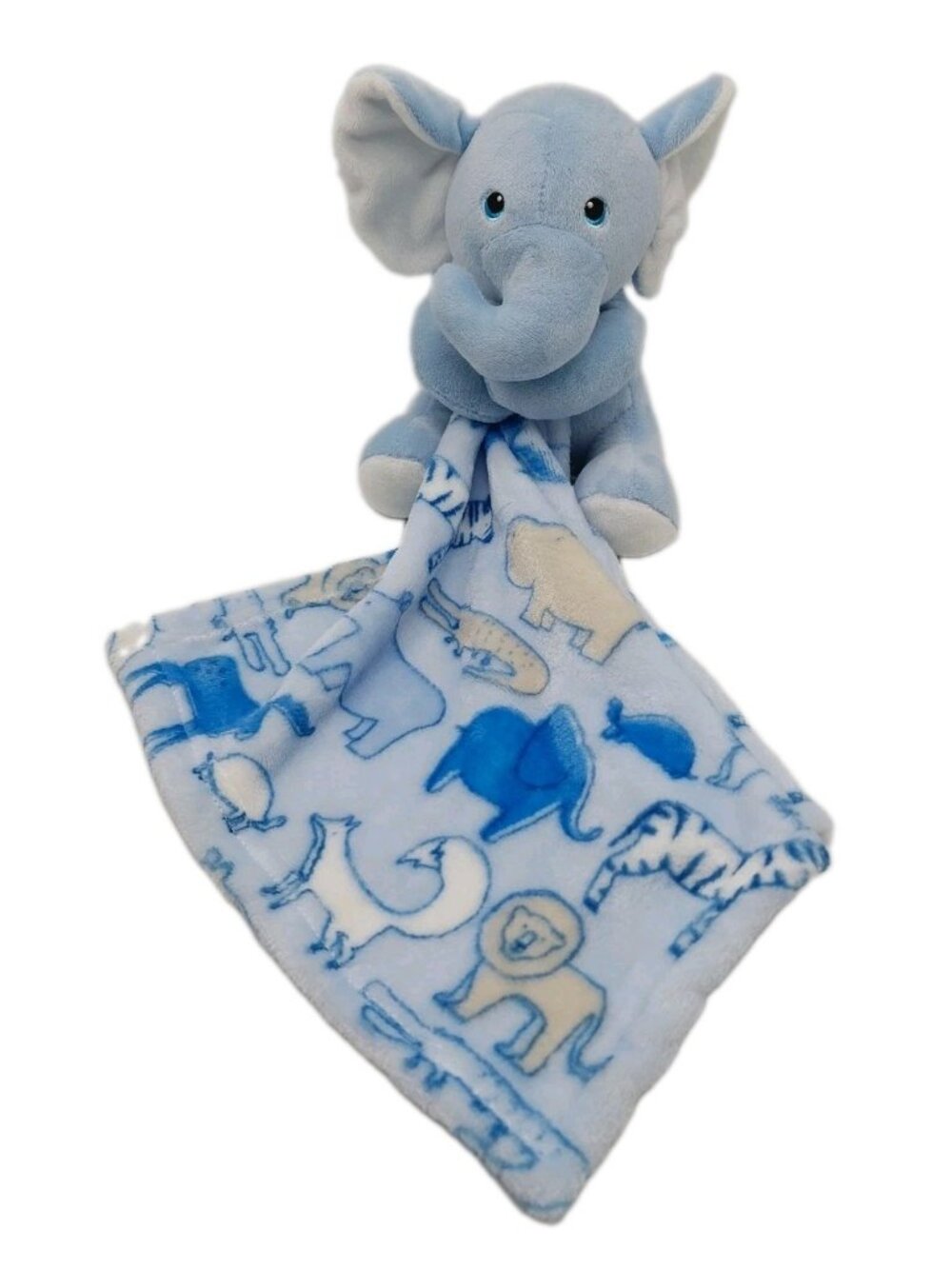 Little Beginnings Blue Elephant Lovey Plush Security